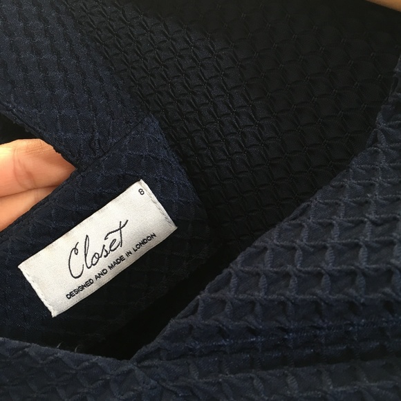 ASOS Royal Blue Midi Dress - Picture 4 of 8